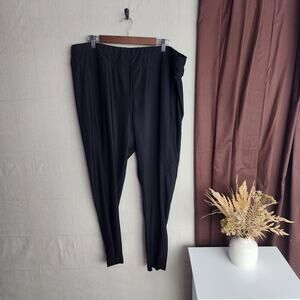 Full Beauty Sport Women's Leggings Size 26 28 Black Activewear Gym Pants Stretch